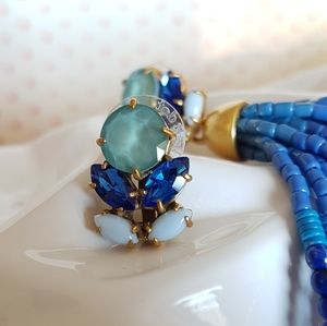 Stella & Dot Iris Tassel Earrings